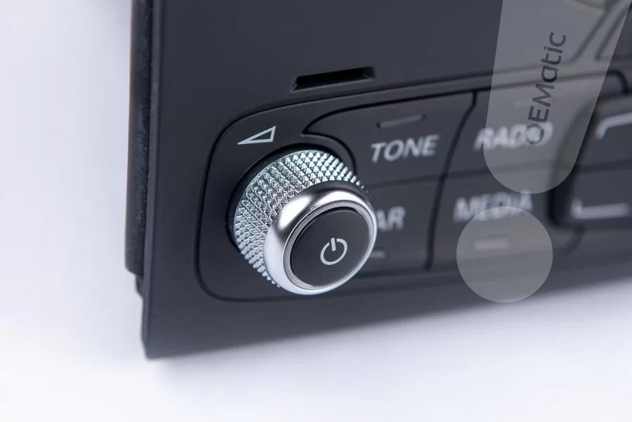 Pokrętło włącznika Audi RMC - najczęstsza przyczyna gdy radio nie włącza się